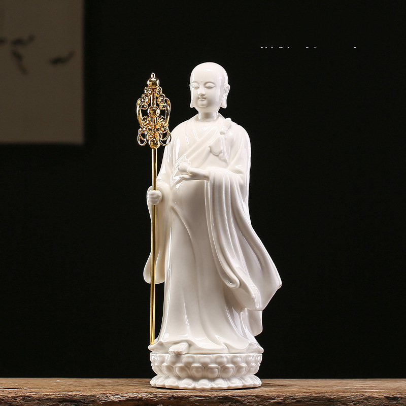 Tuong Phat Dia Tang Vuong Bo Tat decor CD1175 6 Tượng Phật Địa Tạng Vương Bồ Tát decor CD1175