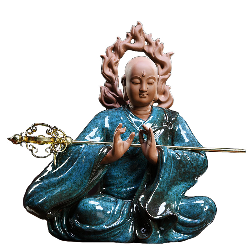 Tuong Phat Dia Tang Vuong Bo Tat decor CD1178 1 Tượng Phật Địa Tạng Vương Bồ Tát decor CD1178