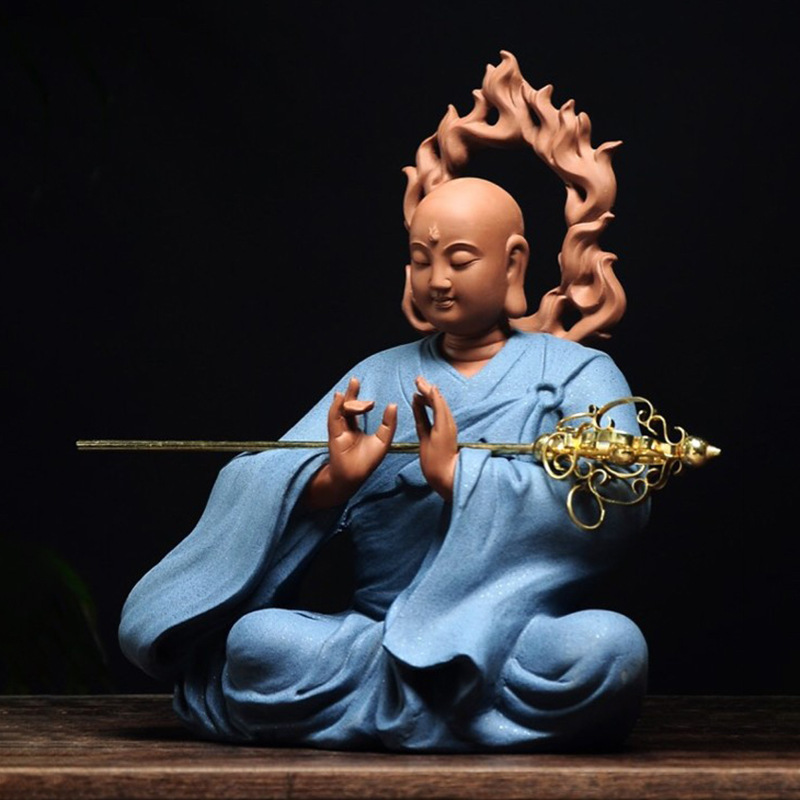 Tuong Phat Dia Tang Vuong Bo Tat decor CD1178 2 Tượng Phật Địa Tạng Vương Bồ Tát decor CD1178