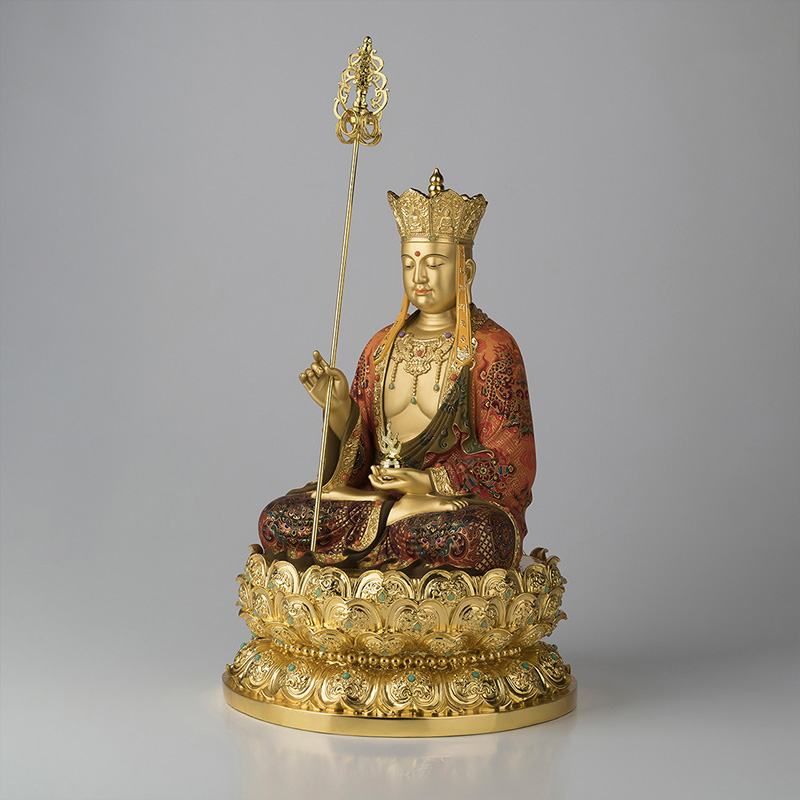 Tuong Phat Dia Tang Vuong Bo Tat decor CD1195 2 Tượng Phật Địa Tạng Vương Bồ Tát decor CD1195