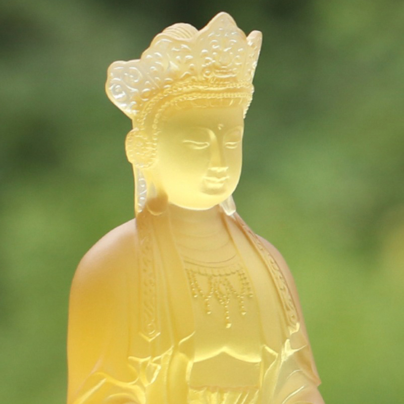 Tuong Phat Dia Tang Vuong Bo Tat decor CD1199 2 Tượng Phật Địa Tạng Vương Bồ Tát decor CD1199