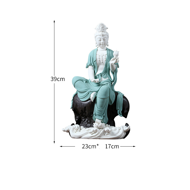 Tuong Phat QuAn The Am decor CD1137 2 Tượng Phật Quan Thế Âm decor CD1137