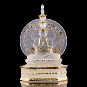 Tượng Phật Quan Thế Âm nghìn tay nghìn mắt decor CD1245