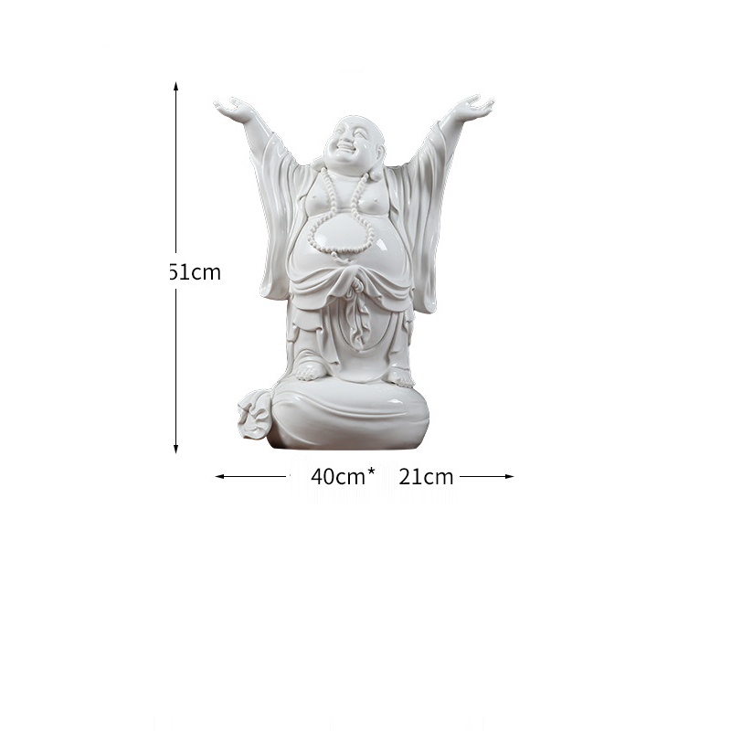 Tuong Phat di lac decor CD1136 1 Tượng Phật di lặc decor CD1136