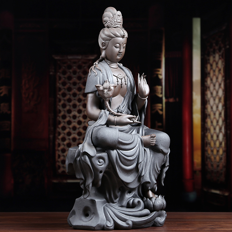 Tuong Quan The Am Bo Tat 2 Tượng Quan Thế Âm Bồ Tát decor CD1128