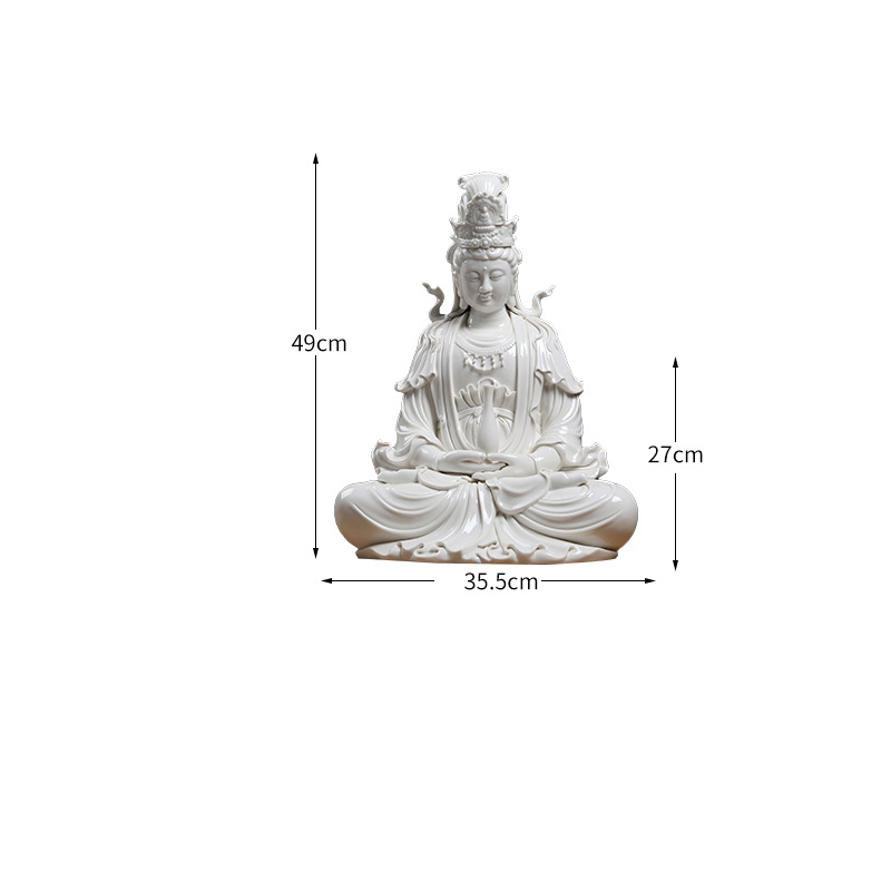 Tuong Quan The Am Bo Tat cao cap 1 Tượng Quán Thế Âm Bồ Tát decor CD1125