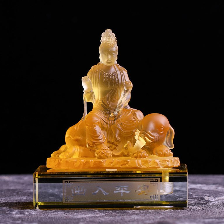 Tượng Văn Thù và Phổ Hiền Bồ Tát CD1232