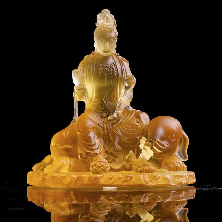 Tượng Văn Thù và Phổ Hiền Bồ Tát CD1232