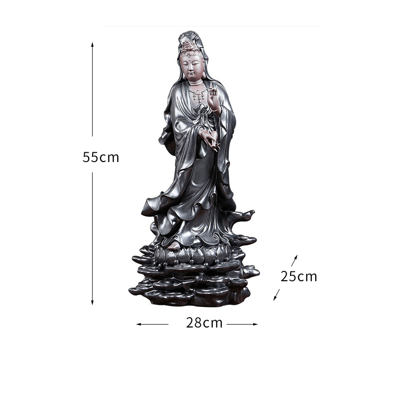 Tuong Quan The Am Bo Tat decor 1 Tượng Quan Thế Âm Bồ Tát decor CD1129
