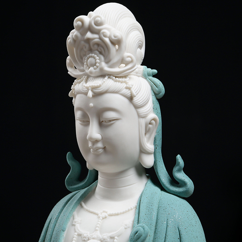 Tuong Quan The Am Bo Tat decor CD1167 2 Tượng Quan Thế Âm Bồ Tát decor CD1167