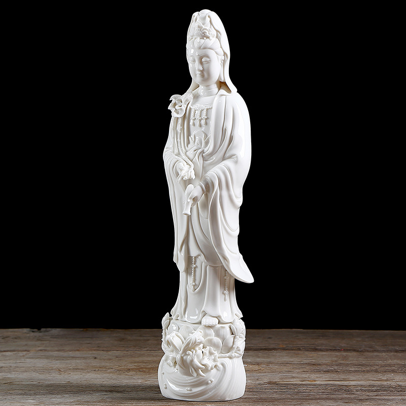 Tuong Quan The Am Bo Tat decor CD1168 2 Tượng Quan Thế Âm Bồ Tát decor CD1168