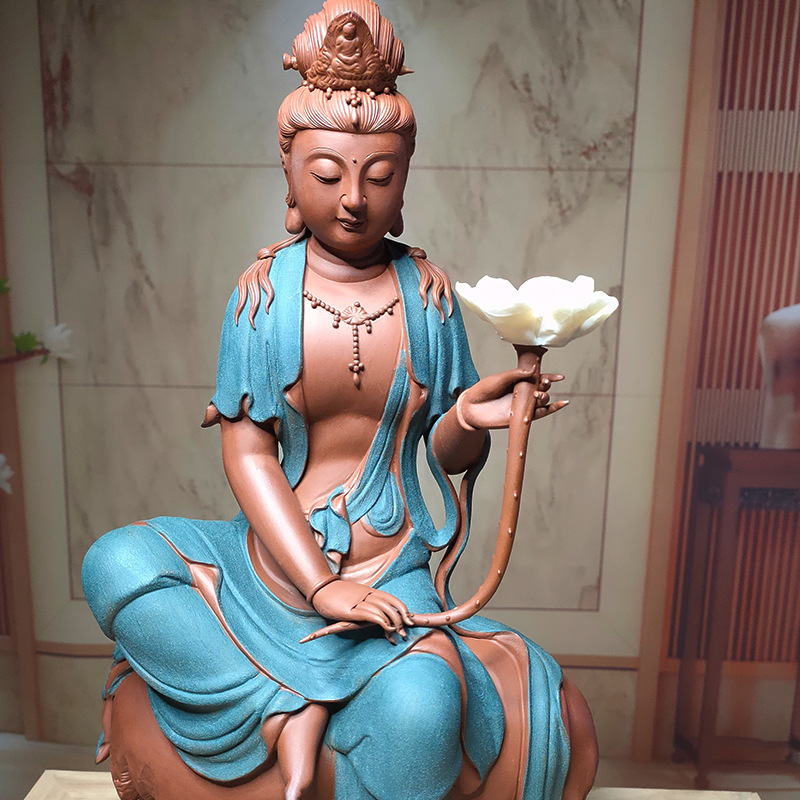 Tuong Quan The Am Bo Tat decor CD1183 1 Tượng Quan Thế Âm Bồ Tát decor CD1183