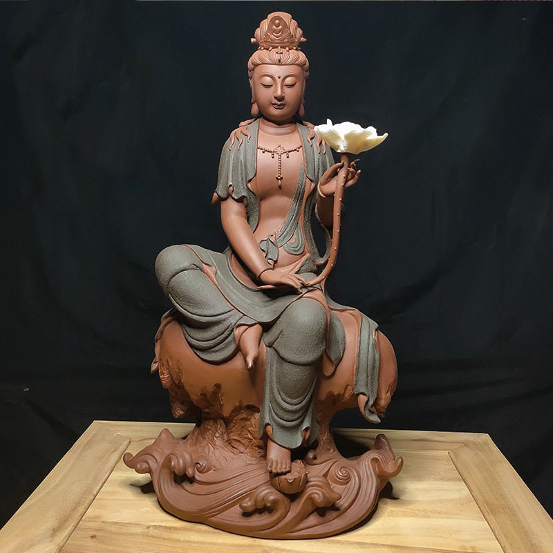 Tuong Quan The Am Bo Tat decor CD1183 2 Tượng Quan Thế Âm Bồ Tát decor CD1183