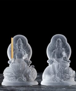 Tượng Văn Thù và Phổ Hiền Bồ Tát decor CD1236