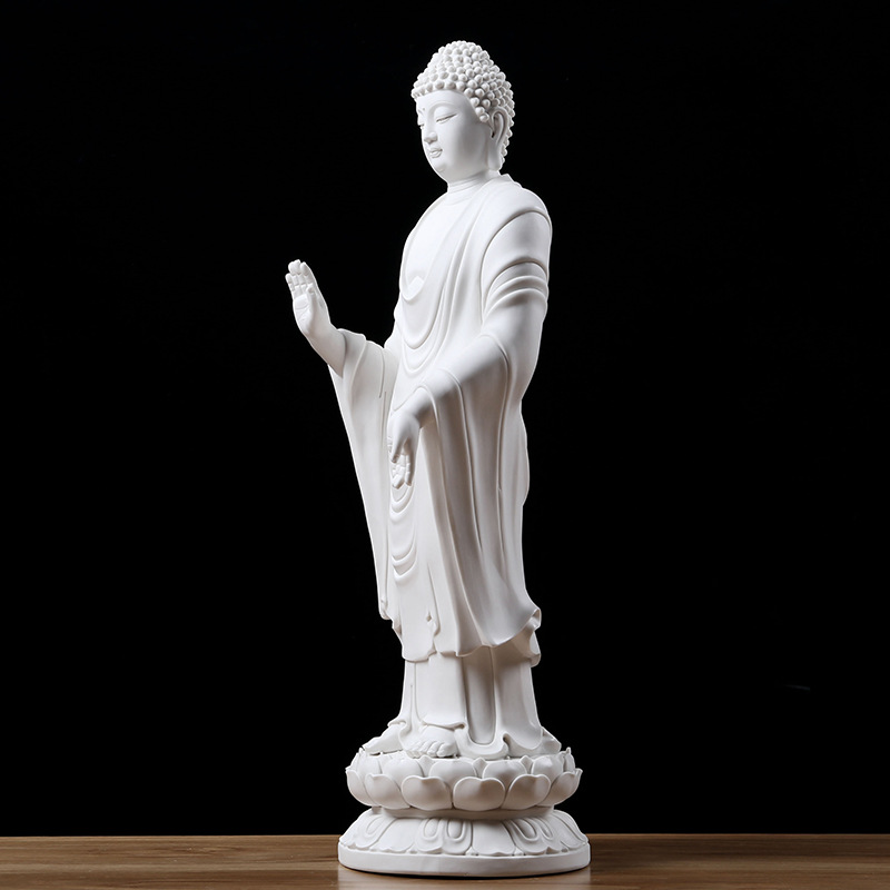 Tuong phat A Di Da decor 2 Tượng Phật Thích Ca đứng CD1139