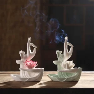 Thác Khói Trầm Hương Bàn Tay Phật CD1332 - Shop Decor Hà Nội