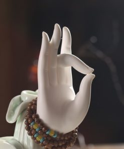 Thác khói trầm hương bàn tay Phật CD1332