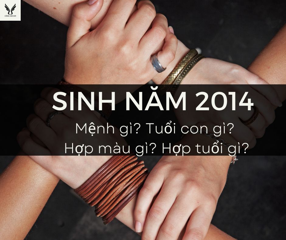 2014 mệnh gì? Tuổi con gì? Hợp màu gì? Hợp tuổi gì?