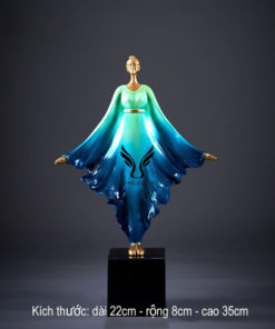 Tượng vũ điệu bale để bàn sang trọng