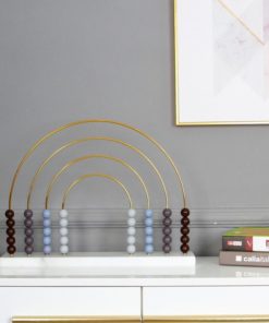 Bàn tính trang trí kệ tủ sang trọng