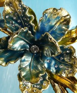 Bình hoa thủy tinh tráng men