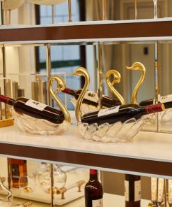 Đĩa trái cây hình thiên nga