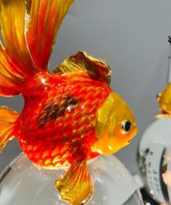 Qủa cầu pha lê kèm đèn led trang trí