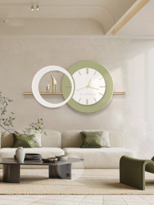 Đồng hồ treo phòng khách đôi voi như ý