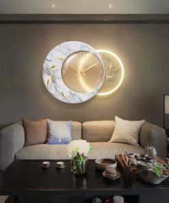 Đồng hồ treo tường 9 con cá cao cấp