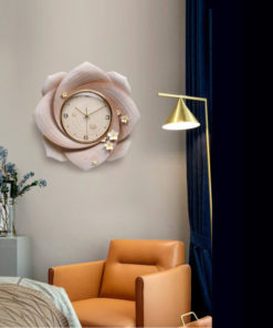 Đồng hồ treo tường hình bông hoa CD1348