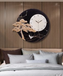 Đồng hồ treo tường tùng và hạc CD1803