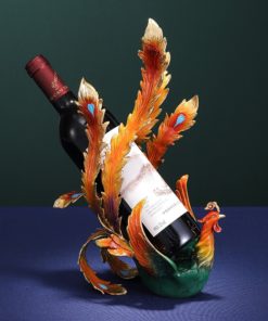 Giá rượu phượng hoàng bằng đồng CD1815