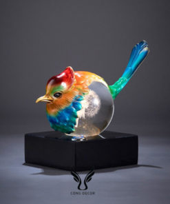 Động vật pha lê kèm đèn led sang trọng