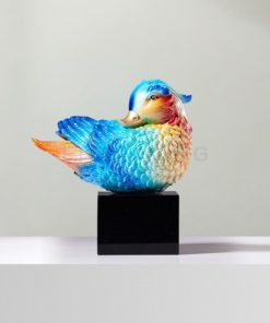 Mẫu decor đôi chim uyên ương