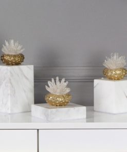 Mô hình trang trí hoa pha lê được yêu thích