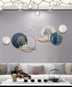 Phù điêu hươu nai treo tường CD1349