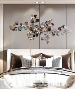 Phù điêu kim loại hiện đại thiết kế sáng tạo