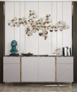 Phù điêu kim loại hiện đại thiết kế sáng tạo