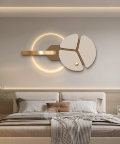 Phù điêu trang trí hình cỏ 3 lá sống động