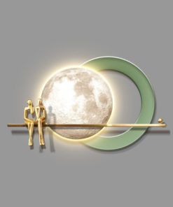 Tranh 3D kết hợp đèn Led phong cách hiện đại