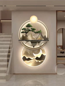 Tranh 3D trang trí lối đi đẹp