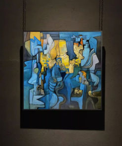 Tranh sơn dầu trừu tượng đẹp