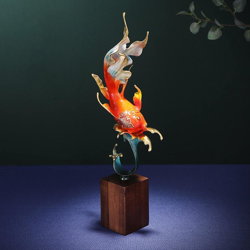 Tượng cá Koi trang trí Tượng cá Koi trang trí