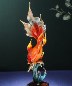 Tượng cá Koi trang trí