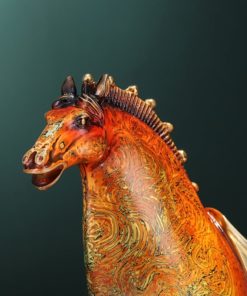 Tượng con ngựa để bàn đẹp CD1820