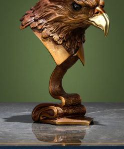 Tượng sếp đại bàng bằng đồng