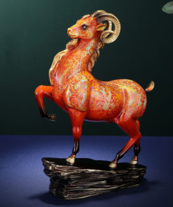 Tượng dê bằng đồng nguyên chất CD1819