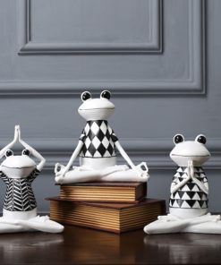 Tượng ếch tập Yoga