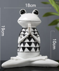 Tượng ếch tập Yoga
