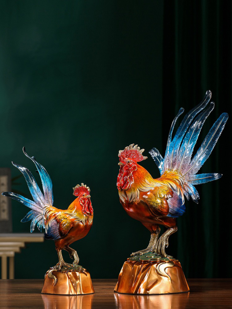 Tượng gà trống may mắn Tượng gà trống may mắn